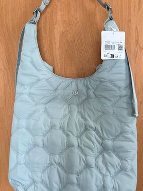 lululemon athletica Quilty Pleasures Light Blue Shoulder Bag